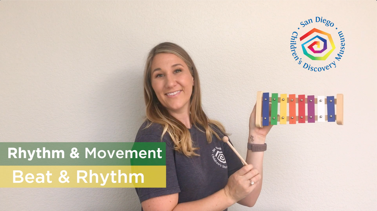 Rhythm & Movement Video: Beat & Rhythm | San Diego Children’s Discovery